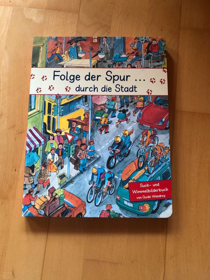 Wimmelbuch Folge der Spur durch die Stadt in Kappel-Grafenhausen