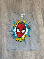 Marvel Spiderman Tanktop Shirt grau Gr.98 Baden-Württemberg - Radolfzell am Bodensee Vorschau