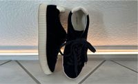 Schuhe Sneaker Größe 38 Esprit Dunkelblau Samt Optik Niedersachsen - Hagenburg Vorschau