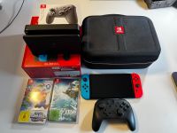 Nintendo Switch Oled + Pro Controller + Deluxe Case + 2 Spiele Baden-Württemberg - Friedrichshafen Vorschau