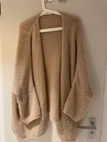 Neu! Oversized Strickjacke beige unisex Made in Italy West - Schwanheim Vorschau