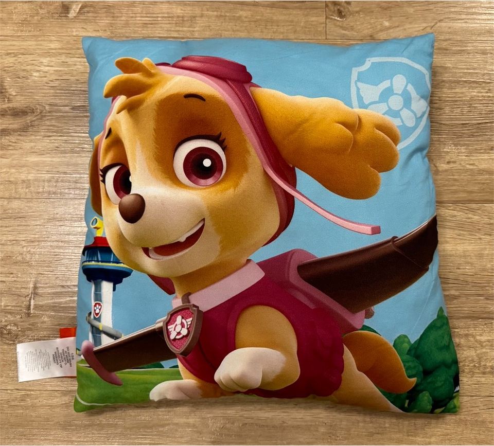 Paw Patrol Kissen *WIE NEU* 40x40cm Nickelodeon Skye in Ohlstadt