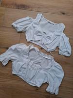 2x Dirndlbluse weiß Gr. 34 36 schulterfrei Balkonett Distler Bayern - Neubeuern Vorschau