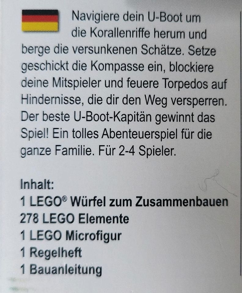 LEGO Atlantis Treasure Spiel 3851 in Sulzbach