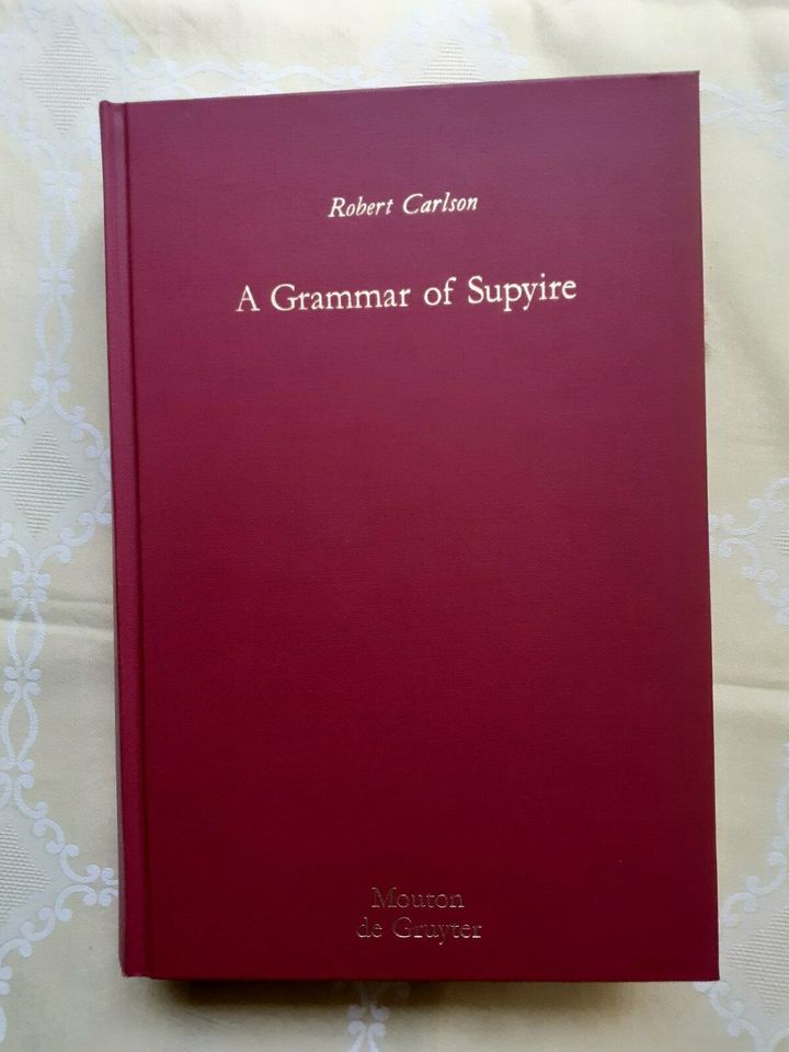 Robert Carlsons Grammatik des Supyire in Ehingen (Donau)