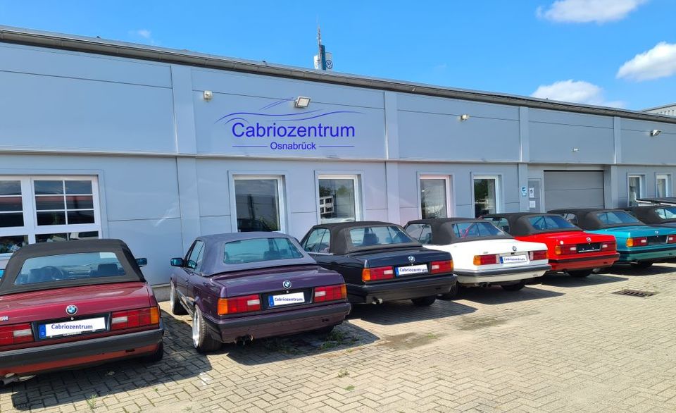 BMW E30 Cabrio Verdeckbezug Stoff Q2 Verdeck E-30 schwarz in Osnabrück