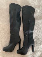 Buffalo High Heel Plateau Leder Overknee Stiefel 37, schwarz NEU. Niedersachsen - Kirchgellersen Vorschau