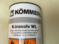 Kömmerling Körasolv WL Lösungsmittel Reiniger für Pulverlacke Sachsen - Reinsdorf Vorschau