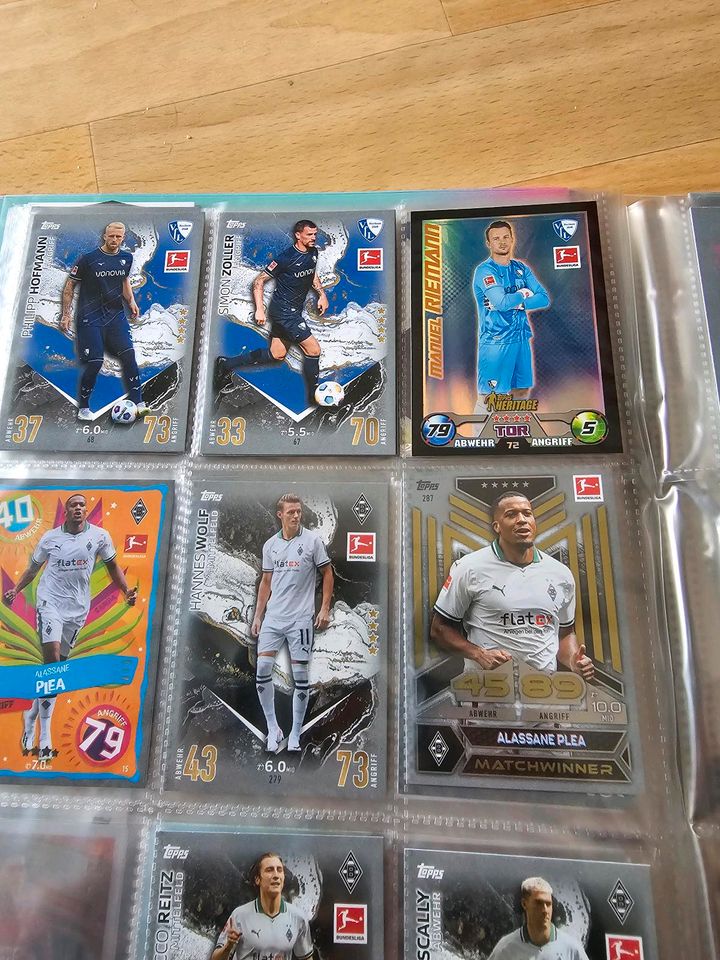 Verkaufe hier meine  topps  karten in Röthlein