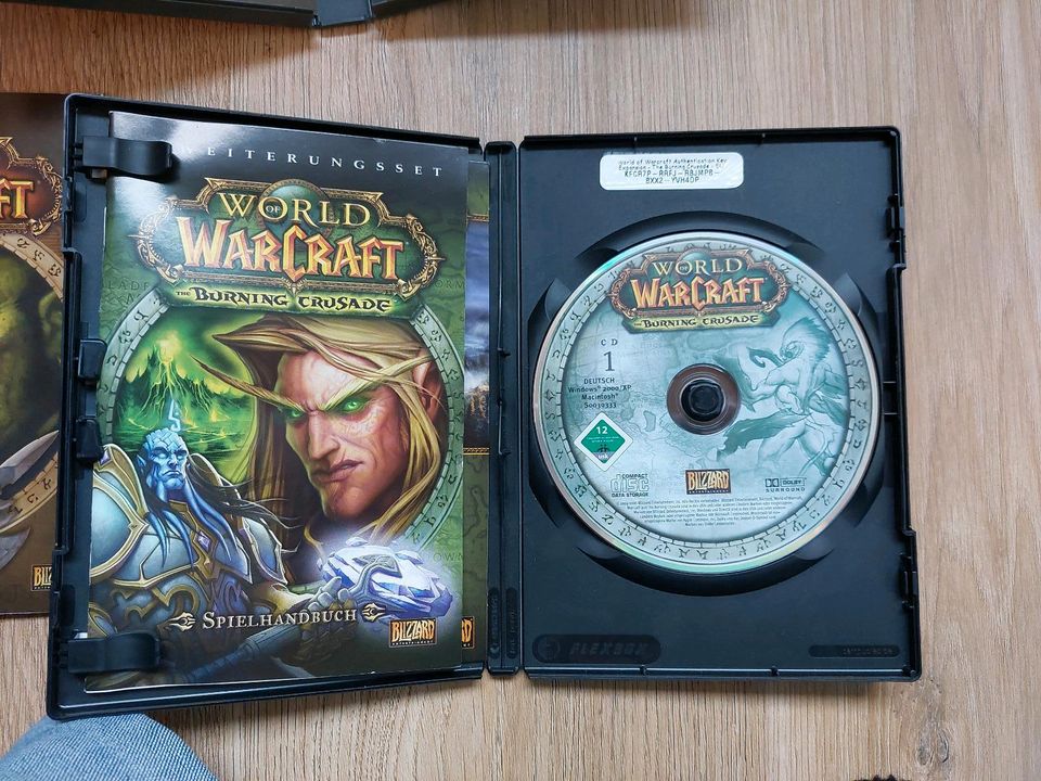 World of warcraft PC Spiele Erweiterung Burning Crusade Dachboden in Handorf