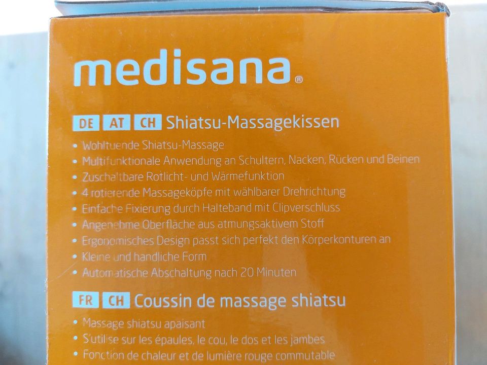 Shiatsu Massagekissen medisana MC 32 L NEU OVP in Bayern - Erlangen | eBay  Kleinanzeigen ist jetzt Kleinanzeigen