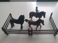 Schleich Pferde +Zaun + Reiter Sachsen-Anhalt - Ballenstedt Vorschau