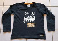 Langarmshirt Staccato Gr. 116/122 Jungs Wolf schwarz Niedersachsen - Himmelpforten Vorschau