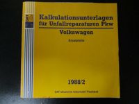 kalkulationsunterlagen für Unfallreparaturen PKW Volkswagen 1988 Hessen - Mörlenbach Vorschau