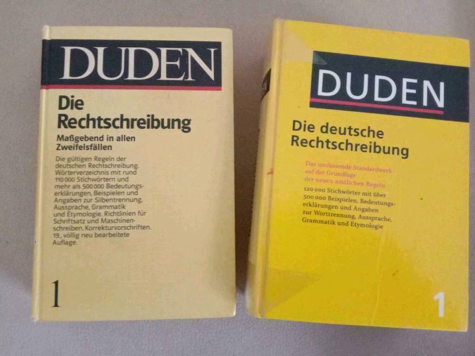 Duden nach neuer Rechtschreibreform ISBN 3-411-040211-2 in Bühlertann