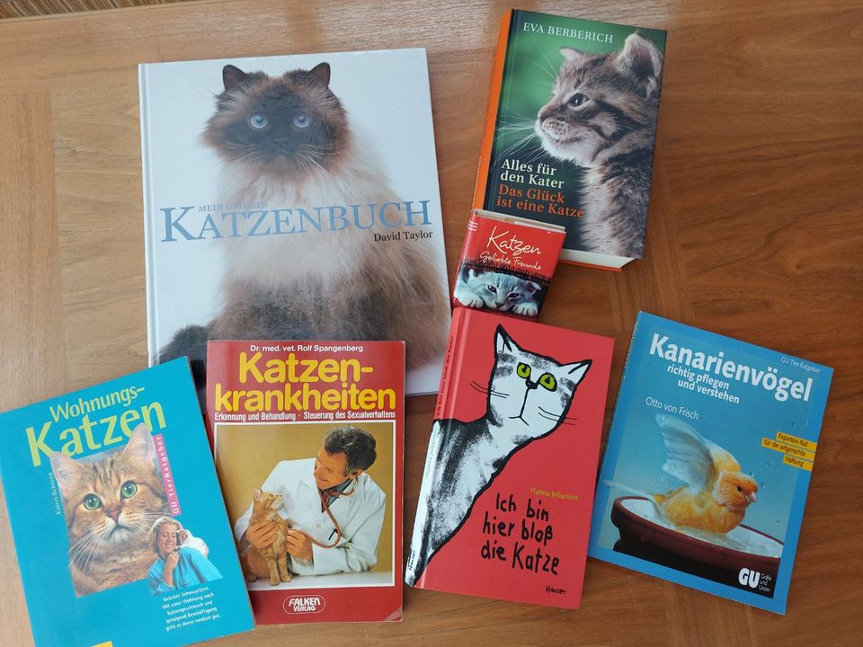 diverse, sachkundige, informative Katzenbücher in Lichtenfels