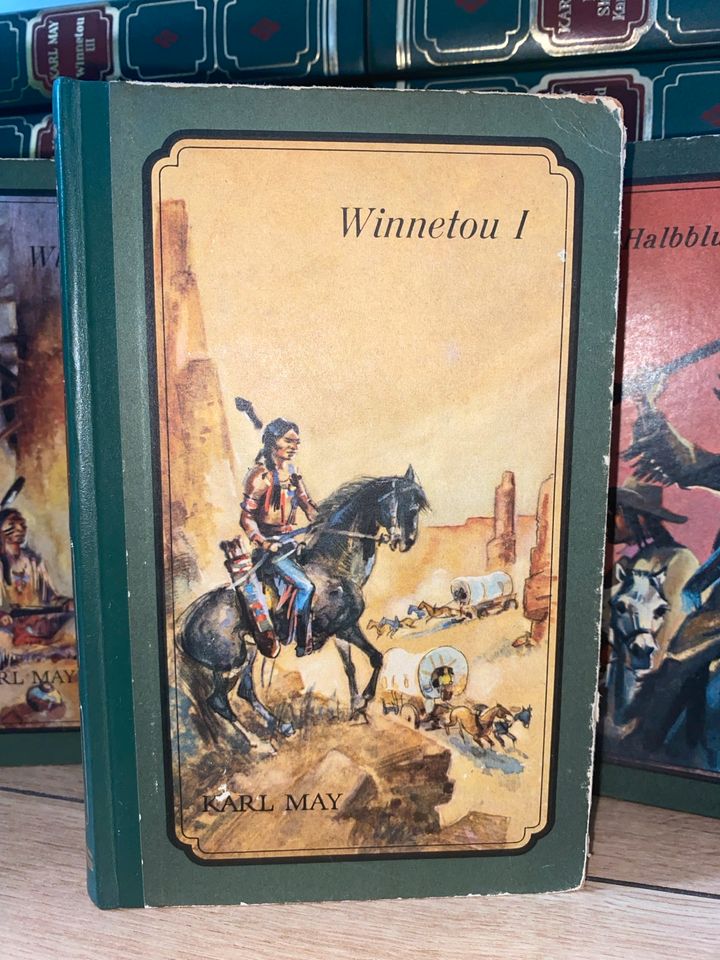 Winnetou Original Buchreihe - Karl May (15 Bücher) in Mannheim
