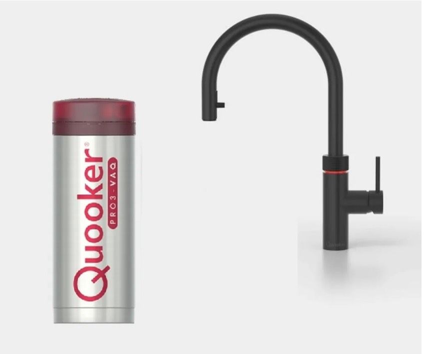 Quooker Wasserhahn Pro3 Flex mit Reservoir schwarz in Werne