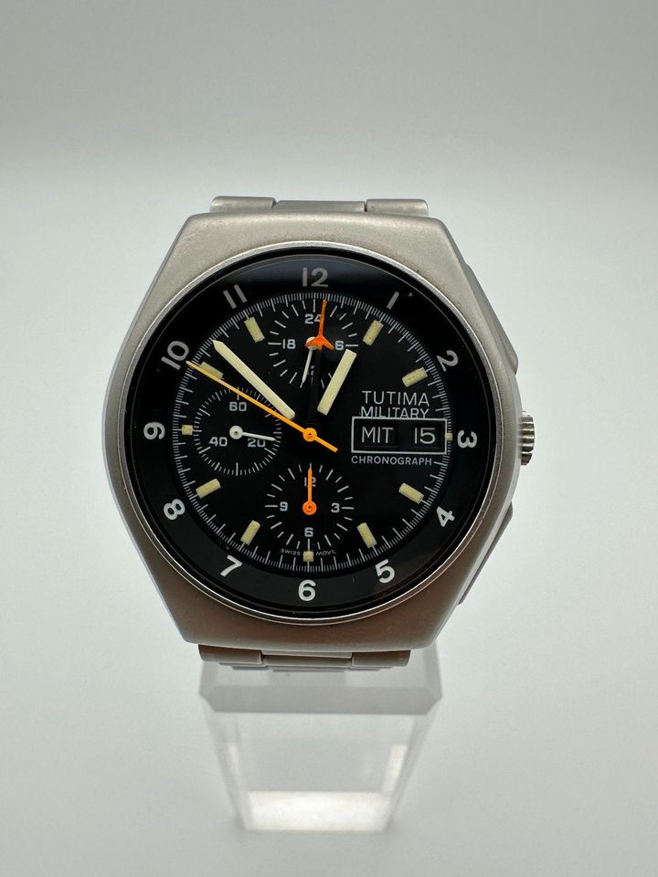 Tutima Military Chronograph Bundeswehr Lemania 5100 Automatik in Herford