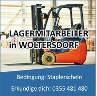 Minijob,Lagerarbeit am Do + Fr für 10 Std. gesamt in Woltersdorf Brandenburg - Woltersdorf Vorschau