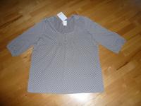 3/4-Arm-Shirt ~ SHEEGO ~ Gr. 48/50 ~ taupe-weiße Pünkt. ~ NEU! Hessen - Schaafheim Vorschau