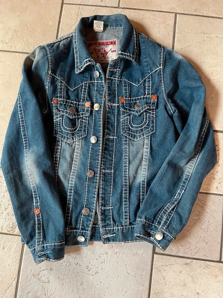 TRUE RELIGION JEANS JACKE Gr. M in Kreuztal