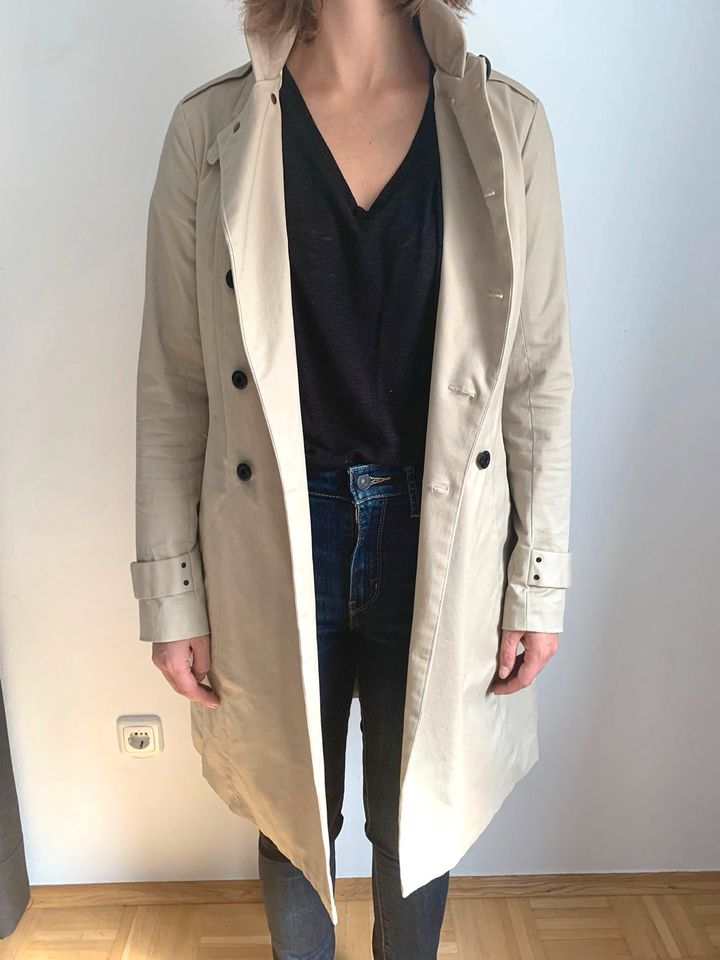 G-Star Raw Damen Trenchcoat Mantel Übergangsjacke Gr. S in München