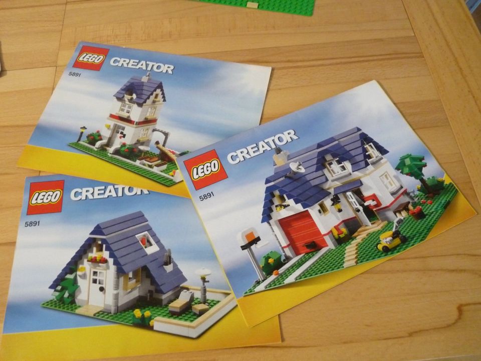 LEGO Creator 5891 Haus mit Garage 3 in 1 komplett m Bauanleitung in Uetze