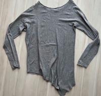 Neuwertig Zara Pullover asymmetrisch langarm Oberteil grau München - Altstadt-Lehel Vorschau