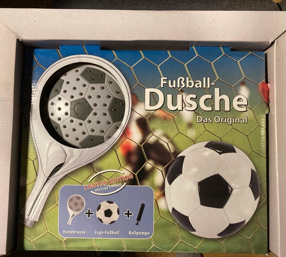 Fußball Dusche,Limited Edition in Gleichen