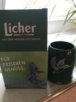 Bierkrug Kaffeebecher Licher Bier Motiv Eisvogel neu OVP Hessen - Lohfelden Vorschau