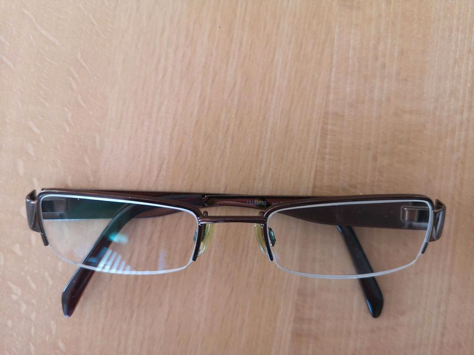 Brille Lesebrille +3.00 +3.50 Metallfassung flexibel in Schotten