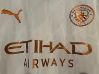 Originalgetreues Retro Trikot Manchester City (neu m. Etikett) Nordrhein-Westfalen - Minden Vorschau