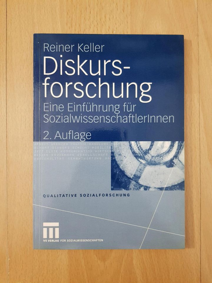 Reiner Keller Diskursforschung Springer Soziologie Buch Bücher in Frankfurt am Main