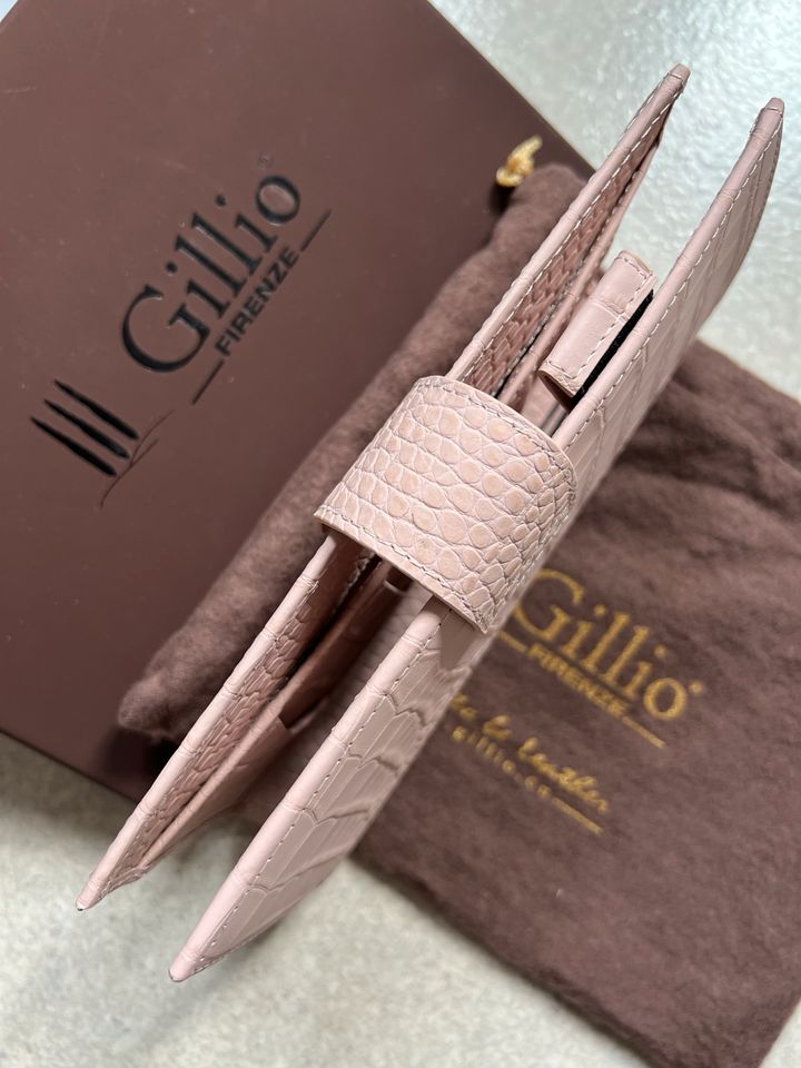 Gillio Appunto Slim Croco mat Blush neu Fullset Hobonichi Weeks in Ehningen