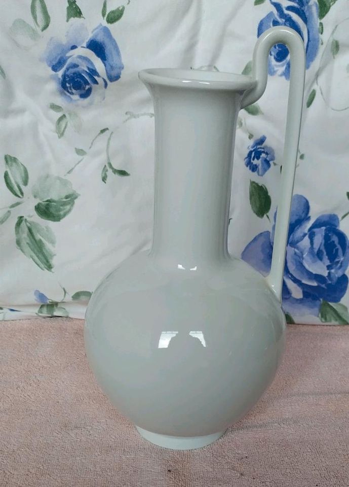 Vase weiß Gerold Porzellan Bavaria in Elmshorn