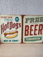 Bilder/Plakate für die Küche Dekoration Amerika Vintage Hot Dogs Nordrhein-Westfalen - Ratingen Vorschau