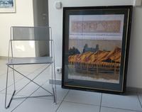 Christo: The Gates New York Kunstdruck Bild in altem Rahmen groß Baden-Württemberg - Pliezhausen Vorschau