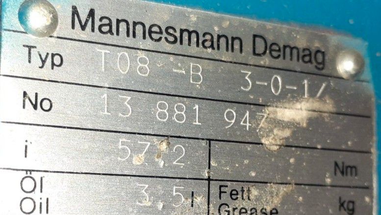 DEMAG AF06 KBF80 A12-2 AFW06 KBA112 B12-2 KBF90 A4-2 AFW08 in Nordhausen