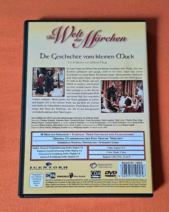 DVD Die Welt der Märchen, 8 Stück in Rubkow