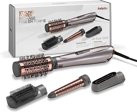 BaByliss Air Style 1000 Warmluftbürste mit Ionen-Technologie, 4 A in Körle