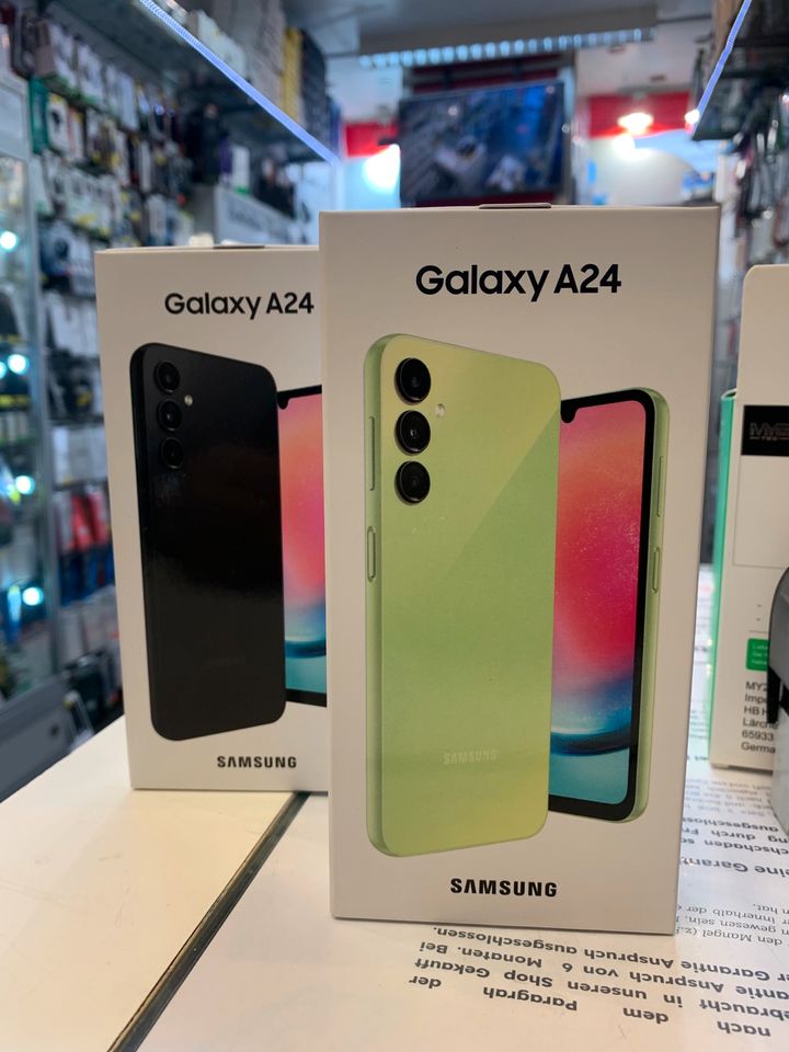 Samsung Galaxy A24 128GB Schwarz / Grün OVP NEU / Versiegelt in Wiesbaden