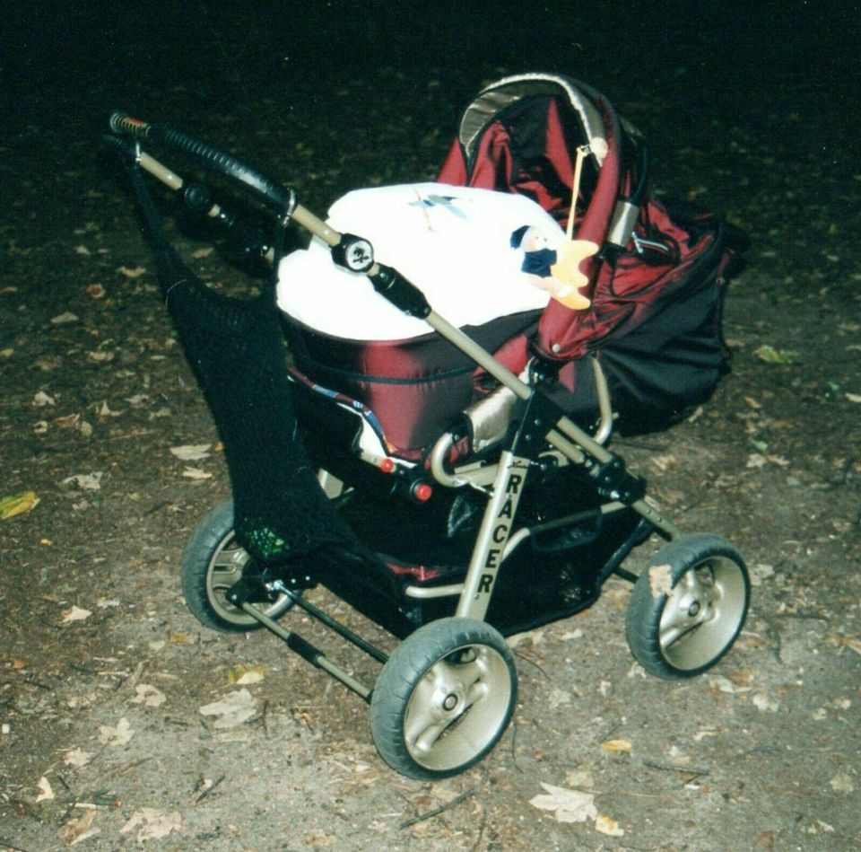 Kinderwagen von Hartan in bordeaux, umbaubar in Sportwagen in Krefeld