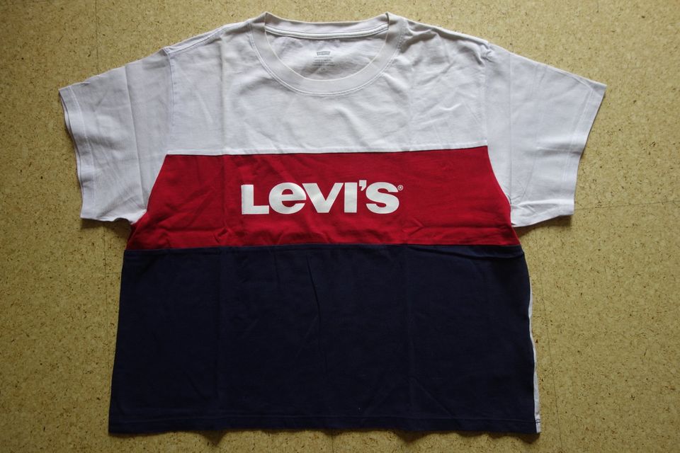 Levi´s Shirt Block Streifen Boxy Gr. L in Frankfurt am Main