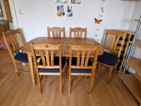 Tisch und 6 Stühle Massive kiefer holz Niedersachsen - Gehrden Vorschau