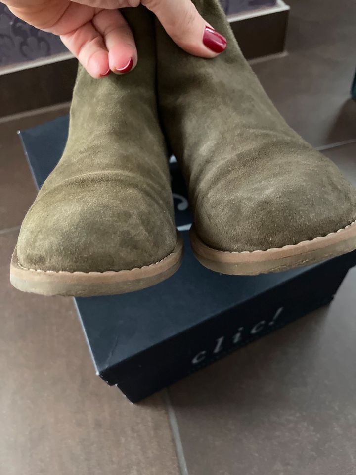 ✅ Click Chelsea Stiefeletten Übergangsschuhe Schuhe Gr. 35w in Isernhagen