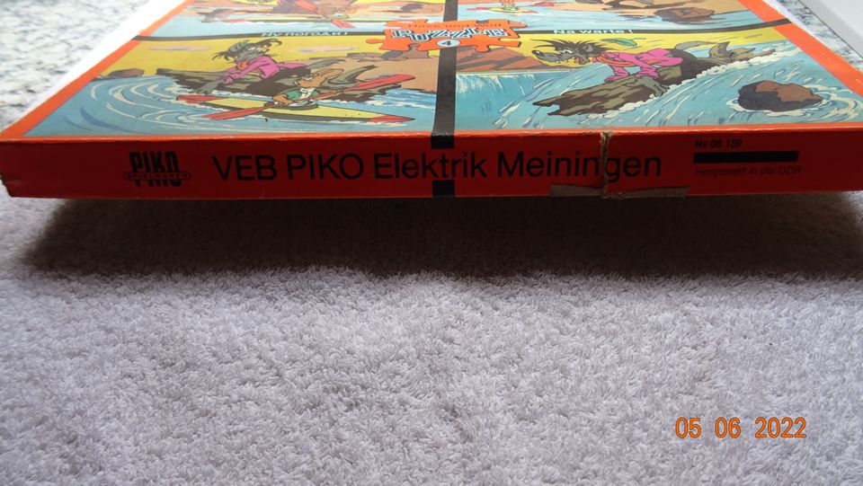 4x Kinder Puzzle VEB Spielzeug Elektrik Meiningen Original DDR in Bad Salzungen