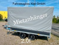 Anhänger mieten PKW Anhänger, Hochplane, 2,0t Schleswig-Holstein - Raisdorf Vorschau