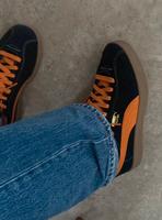 Puma sneaker schwarz orange Delphin Thüringen - Erfurt Vorschau