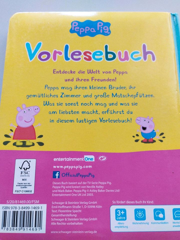 Peppa pig, Vorlesebuch in Elztal